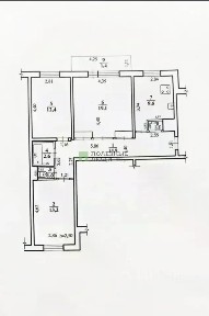 Продается 3-комн. квартира, 73,6 м²