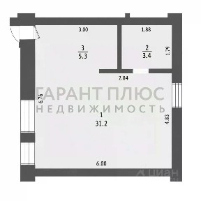 Продается 1-комн. квартира, 39,9 м²
