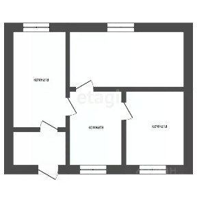 Продается 1-этажный дом, 71 м²