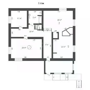Продается 1-этажный дом, 255,9 м²