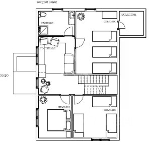Сдается 2-этажный коттедж, 145,3 м²