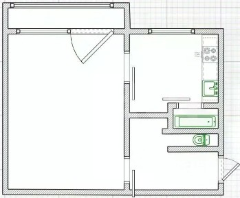 Продается 1-комн. квартира, 30,7 м²