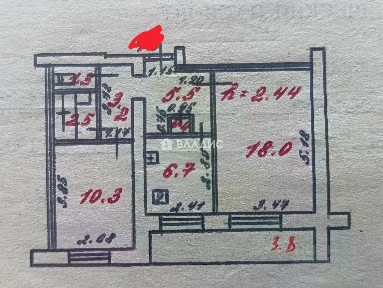 Продается 2-комн. квартира, 47,9 м²