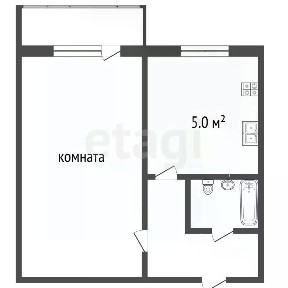 Продается 1-комн. квартира, 29,5 м²