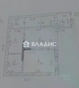 Продается 1-этажный дом, 68 м²