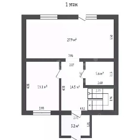 Продается 2-этажный дом, 120 м²