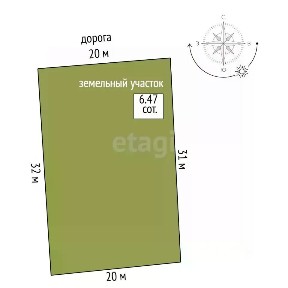 Продается 1-этажный дом, 12 м²