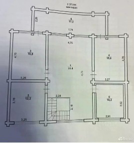 Продается 2-этажный дом, 260 м²