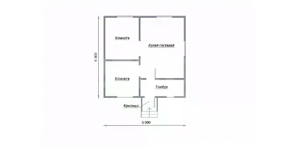 Продается 2-этажный дом, 30 м²