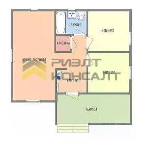 Продается 1-этажный дом, 65 м²