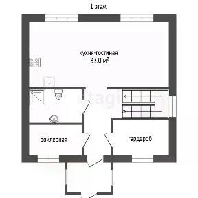 Продается 2-этажный дом, 138,3 м²