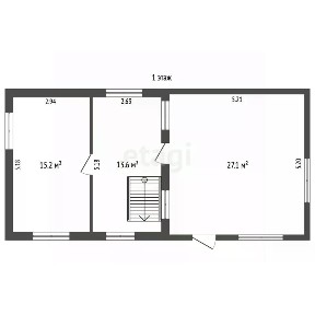Продается 2-этажный дом, 87,5 м²