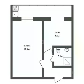 Продается 1-комн. квартира, 32 м²