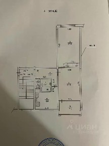Продается 2-комн. квартира, 53 м²
