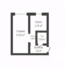 Продается 1-комн. квартира, 29,2 м²