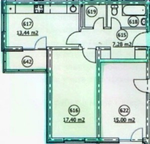 Продается 1-комн. квартира, 43 м²