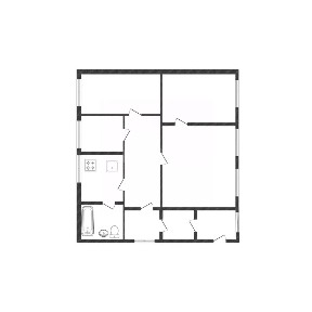 Продается 1-этажный дом, 89,3 м²