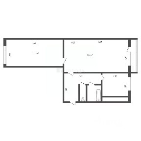 Продается 2-комн. квартира, 44,1 м²