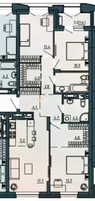 Продается 3-комн. квартира, 93,2 м²