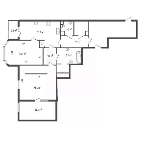 Продается 2-комн. квартира, 74,4 м²