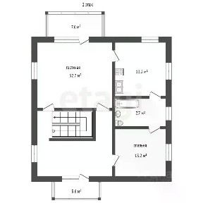Продается 2-этажный дом, 198,5 м²