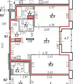 Продается 2-комн. квартира, 65,7 м²