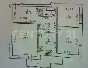 Продается 3-комн. квартира, 81,7 м²