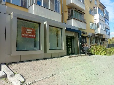 Сдается торговая площадь, 70 м²