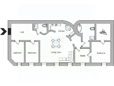 Сдается 5-комн. квартира, 130 м²