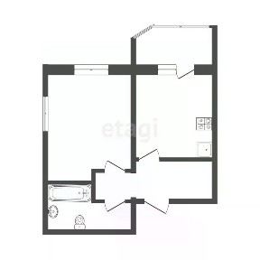 Продается 1-комн. квартира, 42,6 м²