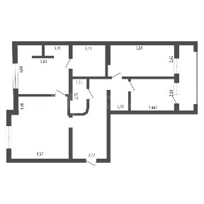 Продается 3-комн. квартира, 87,4 м²