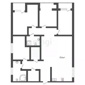 Продается 4-комн. квартира, 191,8 м²
