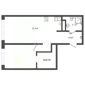 Продается 2-комн. квартира, 47,9 м²