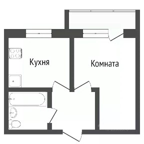 Продается 1-комн. квартира, 33 м²