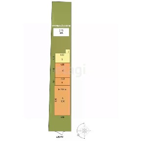 Продается 1-этажный дом, 56,1 м²