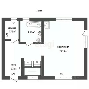 Продается 3-этажный дом, 163,8 м²