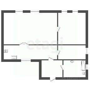 Продается 1/3 часть дома, 75 м²