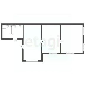Продается 1-этажный дом, 40,1 м²