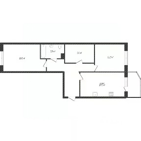 Продается 2-комн. квартира, 69 м²