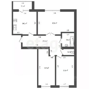 Продается 3-комн. квартира, 79,2 м²