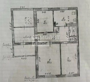 Продается 1-этажный дом, 74,3 м²