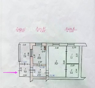 Продается 3-комн. квартира, 45 м²