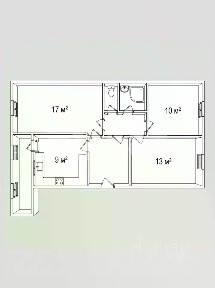 Продается 3-комн. квартира, 66,7 м²