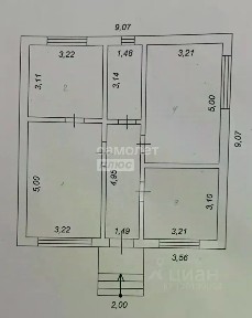 Продается 1-этажный дом, 70 м²