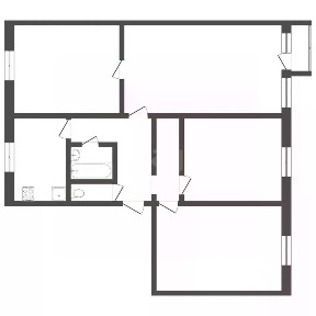 Продается 4-комн. квартира, 89 м²