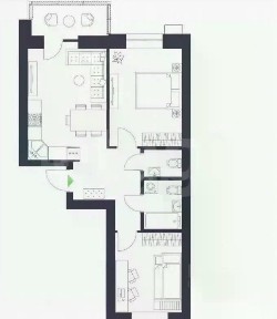 Продается 2-комн. квартира, 50 м²