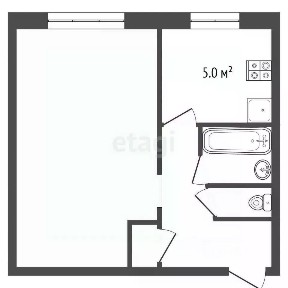 Продается 1-комн. квартира, 32,8 м²