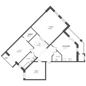 Продается 3-комн. квартира, 121,7 м²