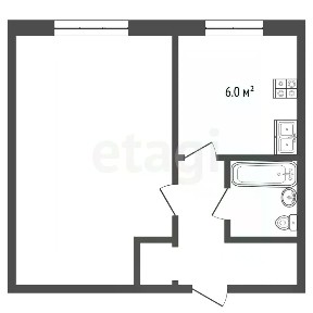 Продается 1-комн. квартира, 29,9 м²