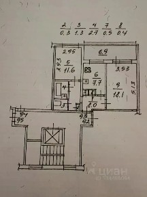 Продается 2-комн. квартира, 50,6 м²